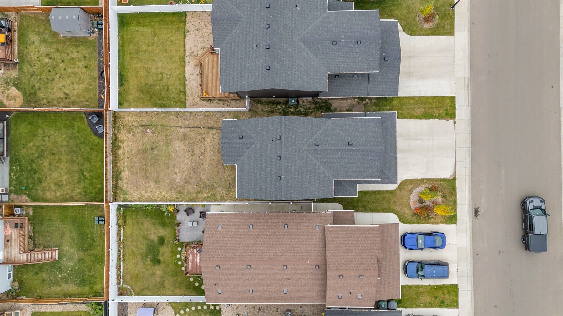 Drone listing photo over Saskatoon property