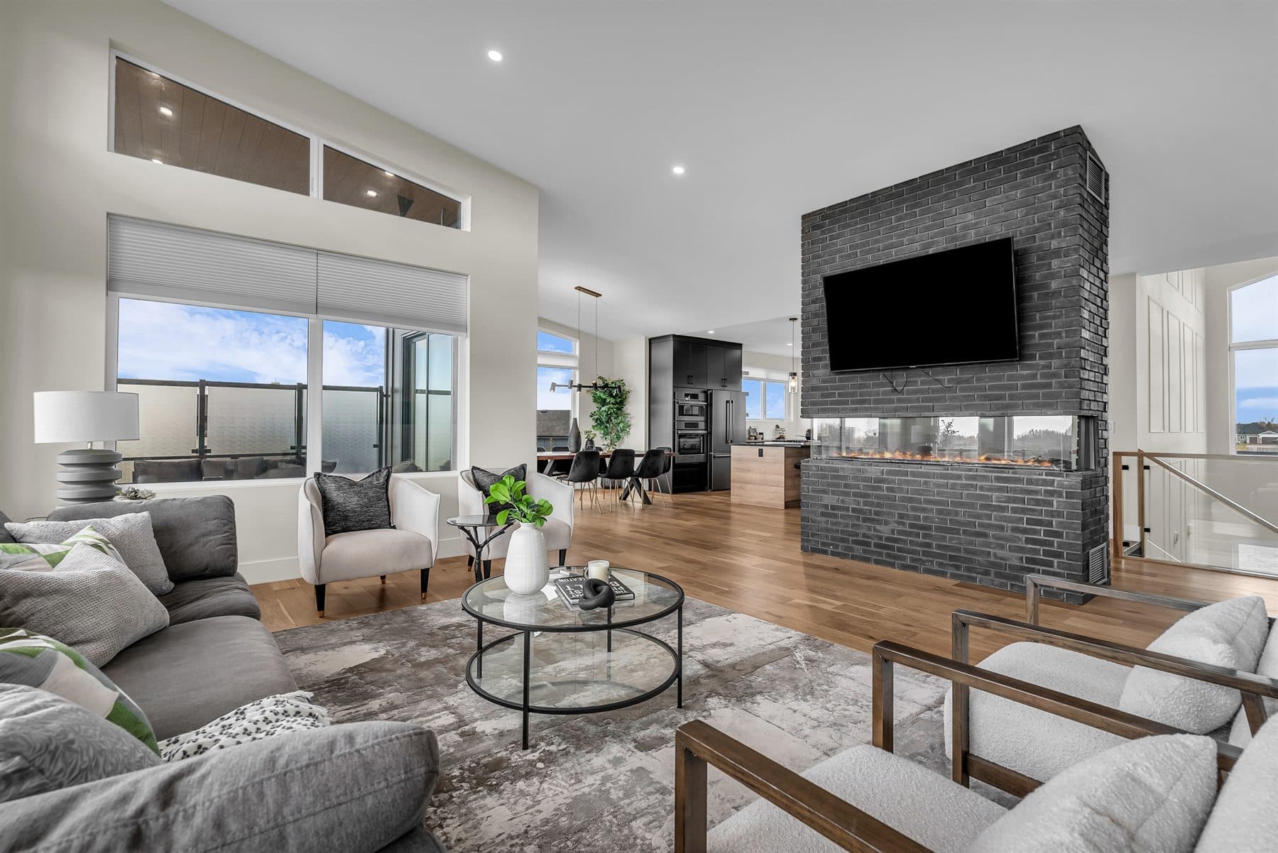 Modern real estate listing interior