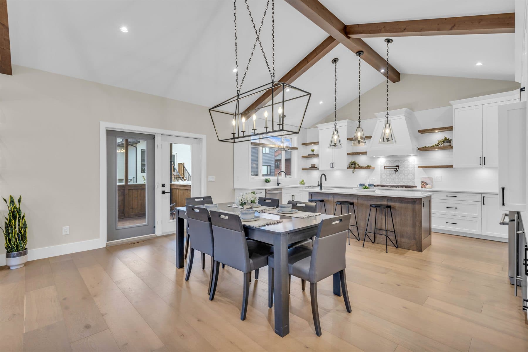 Regina listing interior photography with a bright open-concept living space